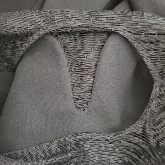 NWT- JILL by JILL Stuart Dotted Mesh Gown maxi dress Sz 4 - Picture 8 of 11